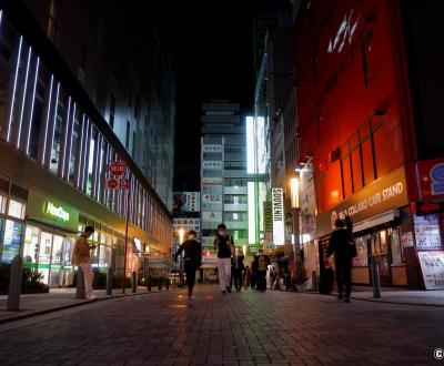 Tokyo dans le noir sous état d'urgence, Akihabara