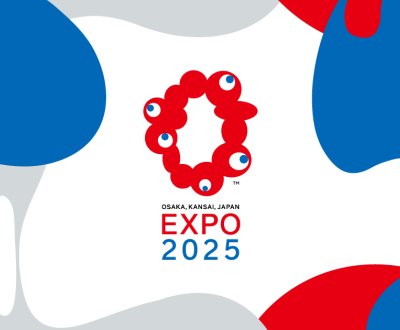 Logo officiel de l'Exposition Universelle Osaka 2025