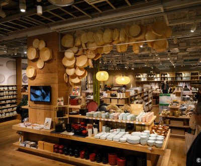 Muji Ginza Flagship Store (Tokyo), Rayon ustensiles de cuisine japonaise