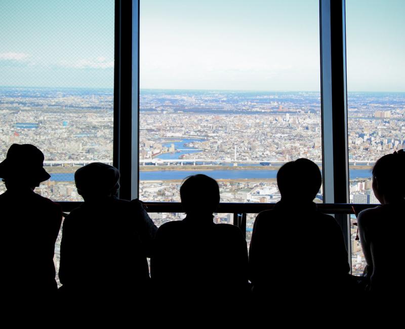 Tokyo SkyTree, Visiteurs de l'observatoire 3