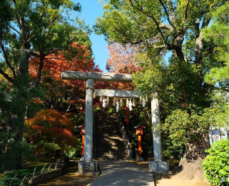 Waseda (Tokyo), sanctuaire Ana Hachiman-gu 2 Waseda (Tokyo), sanctuaire Ana Hachiman-gu 2