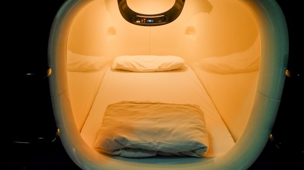 Capsule Hotel, Vue d'une capsule 2