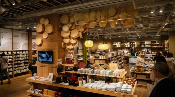 Muji Ginza Flagship Store (Tokyo), Rayon ustensiles de cuisine japonaise