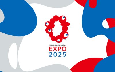 Logo officiel de l'Exposition Universelle Osaka 2025