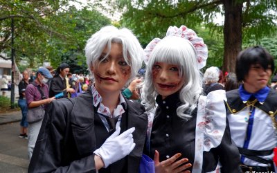 Ikebukuro Halloween Cosplay Festival (Tokyo), cosplayers de style gore