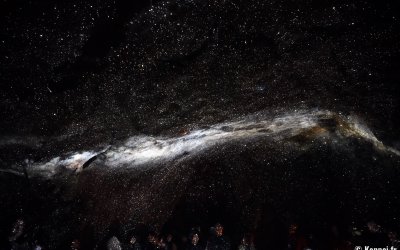 Tanegashima Light Festival, œuvre Super Planetarium - Cave of Stars ©Takayuki Ohira