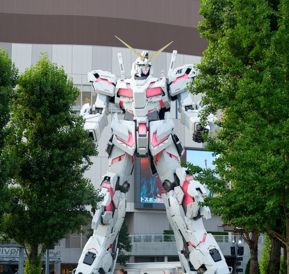 Gundam Odaiba modèle RX-0 Licorne Gundam Odaiba modèle RX-0 Licorne